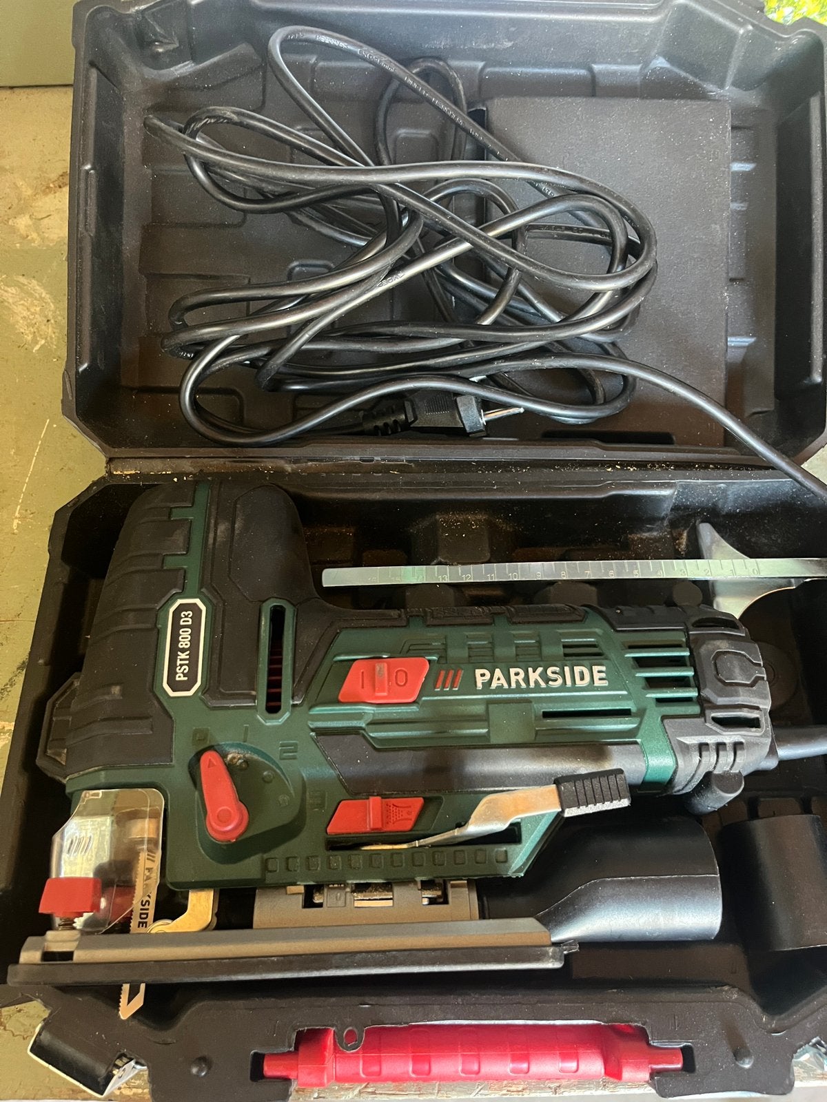 Decoupeerzaag Parkside 800W met pendelslag, Decoupeerzaag, 600 tot 1200 watt, Ophalen of Verzenden, 30 tot 70 mm