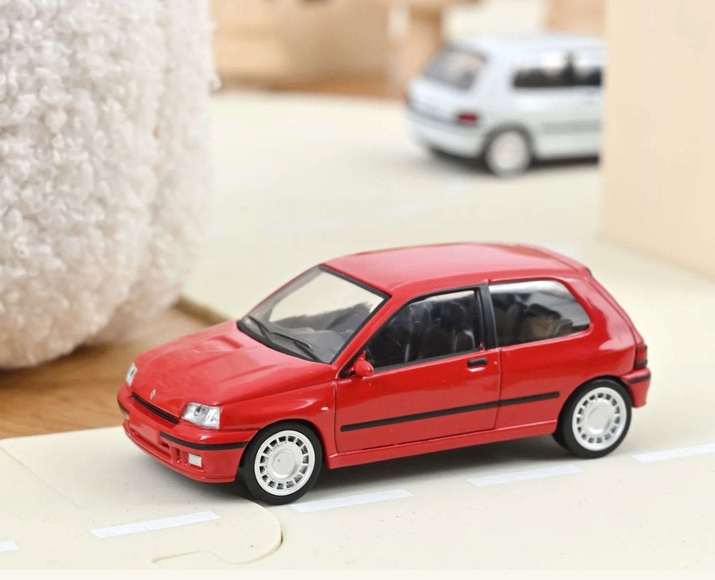 Renault Clio 16S '91 Rood Jet car schaal 1/43 NOREV R 517523, Verzenden, Nieuw, Auto, Norev