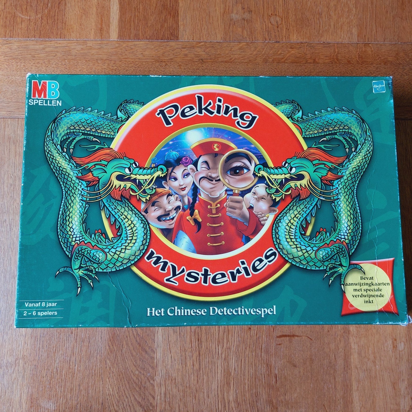Peking Mysteries - MB spellen, Drie of vier spelers, Ophalen of Verzenden, Gebruikt, MB spellen