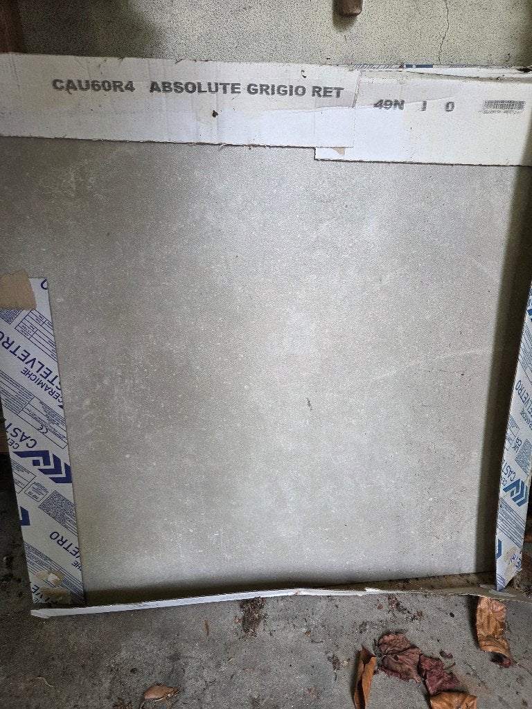 Tegels CASTELVETRO ABSOLUTE RTT GRIGIO, Ophalen, 60 cm of meer, Nieuw, Minder dan 5 m²