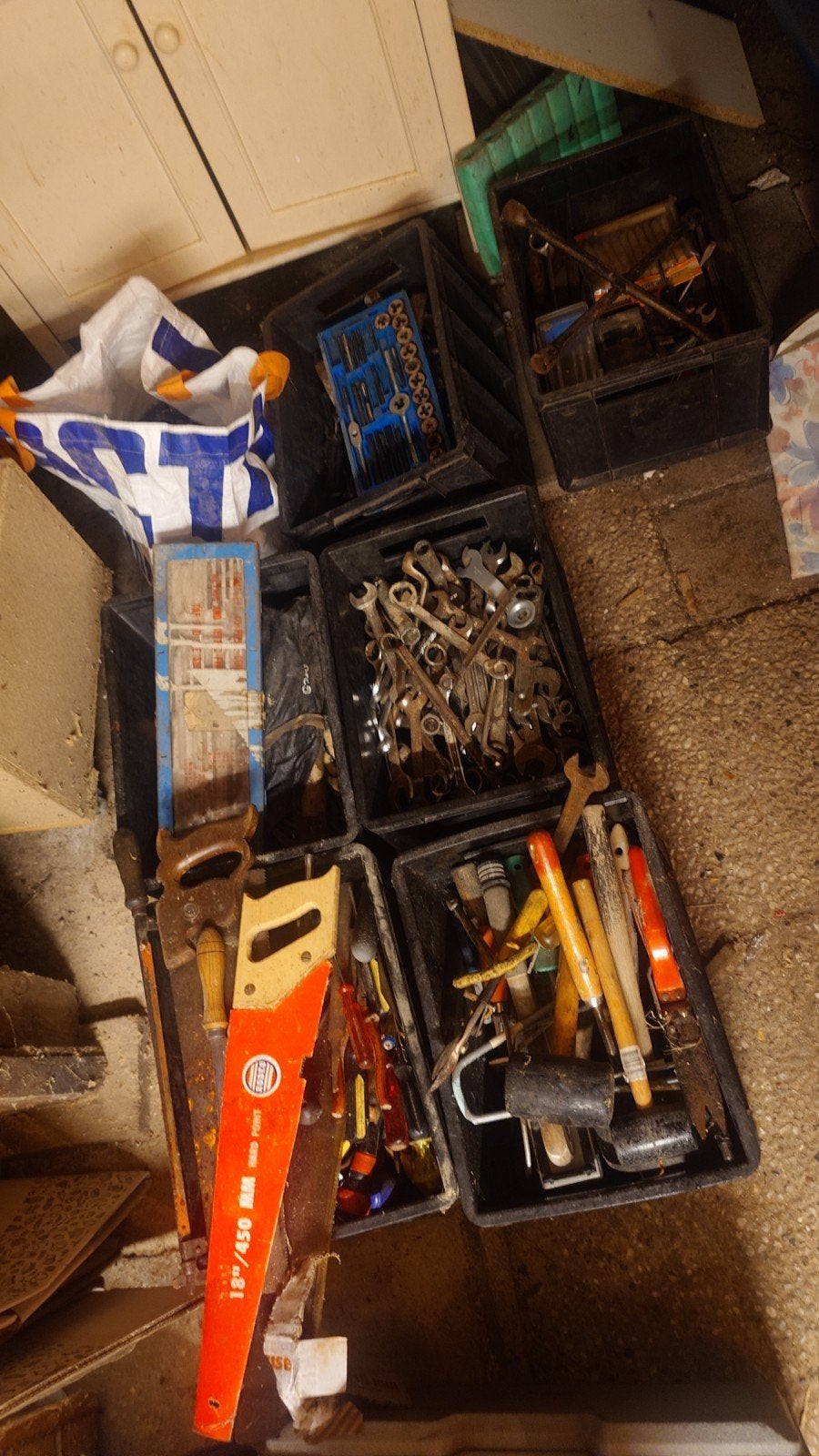 Grote partij divers gereedschap, ook oudere stukken, Ophalen, Gebruikt, Gereedschapsset