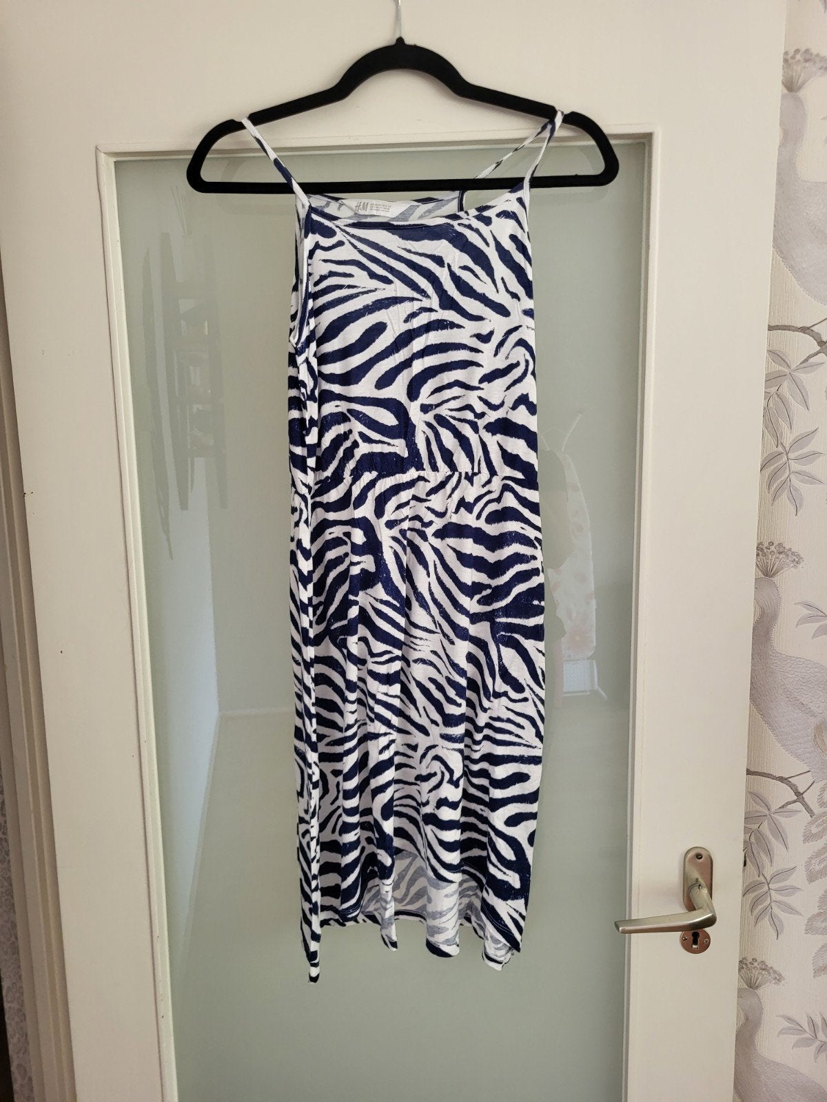 H&M zebra print jurk maat 146/152, Meisje, H&M, Ophalen of Verzenden, Zo goed als nieuw