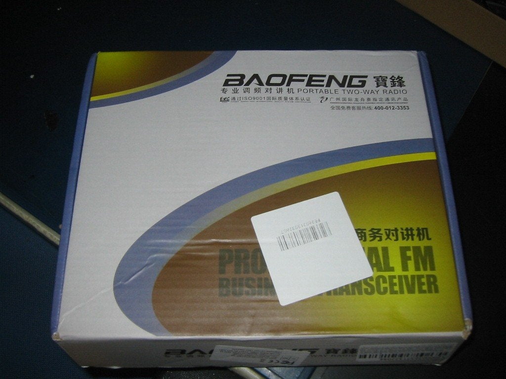 baofeng portofoon 2x, 5 tot 15 km, Nieuw, Ophalen of Verzenden, Portofoon of Walkie-talkie