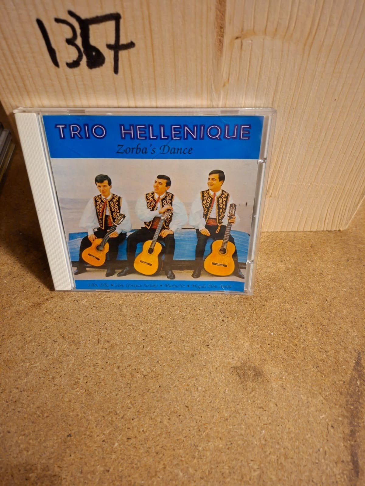 Trio Hellenique - Zorba's Dance CD, Ophalen of Verzenden, Gebruikt, Album, Overige genres