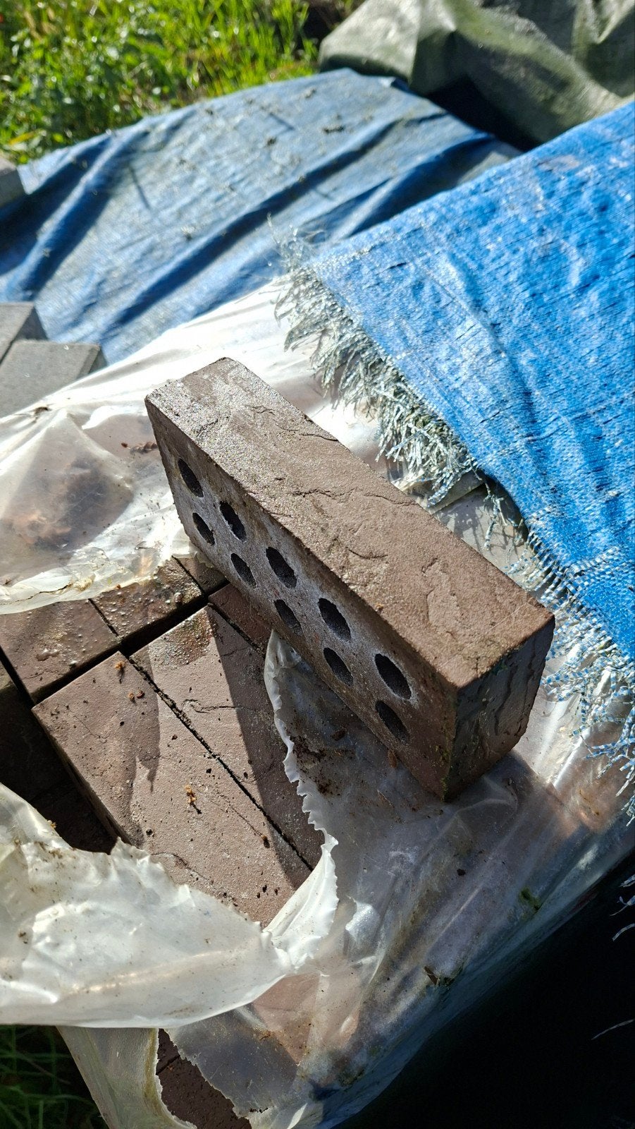 Te Koop metselstenen voor vuilwerk!, Ophalen, Gebruikt, Bakstenen