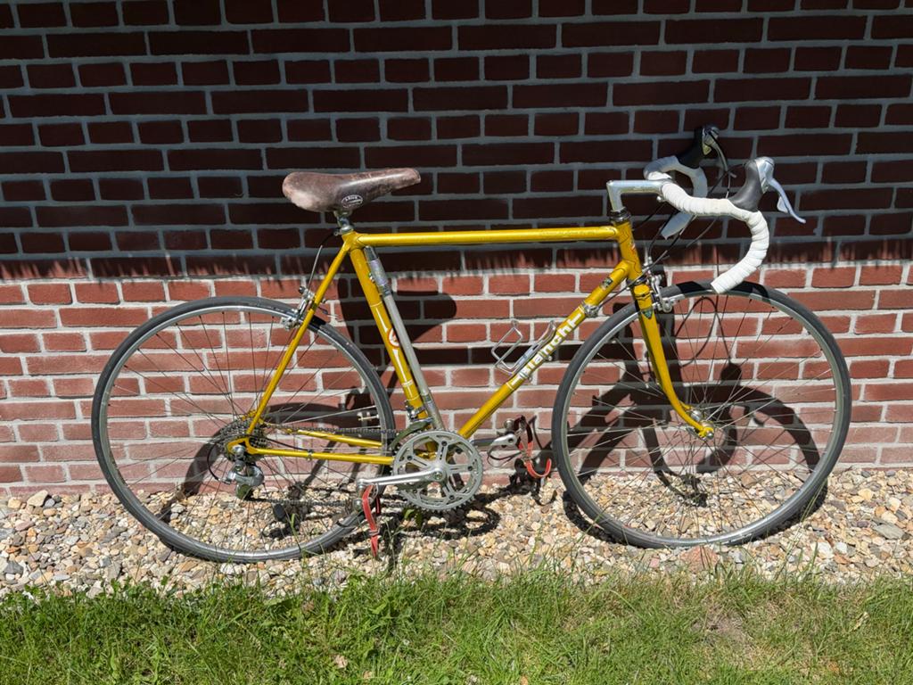 Originele Bianchi Wielrennersfiets - Vintage Racefiets, Fietsen en Brommers, Fietsen | Racefietsen, Gebruikt, Overige maten, 57 tot 61 cm