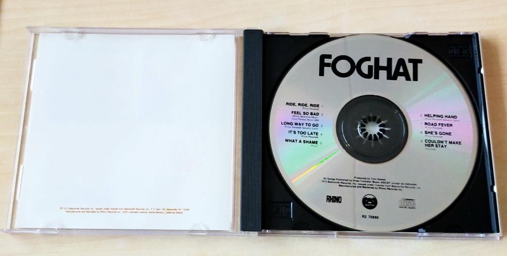 Foghat CD 1973/2005, Cd's en Dvd's, Ophalen of Verzenden, Gebruikt, Poprock