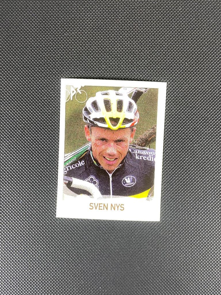 Sven Nys Sticker Panini Sprint 09 Cyclo Cross 2009, Verzenden, Zo goed als nieuw, Overige sporten, Poster, Plaatje of Sticker