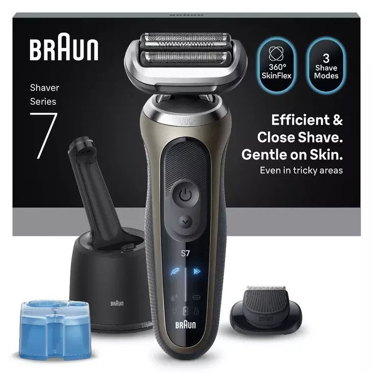 Braun Series 7 72-C7200cc Wet&Dry Scheerapparaat Zwart, Nieuw, Ophalen of Verzenden, Nvt, Nvt