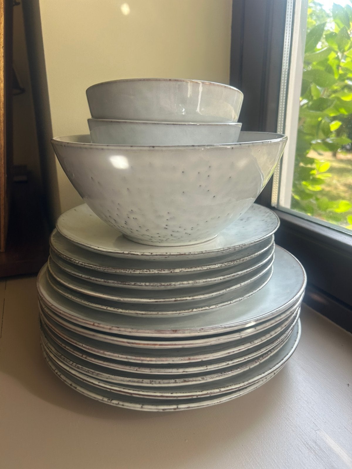 Servies Broste Copenhagen, Nordic Sand. Evt ook los te koop, Ophalen of Verzenden, Porselein, Overige stijlen, Bord(en)