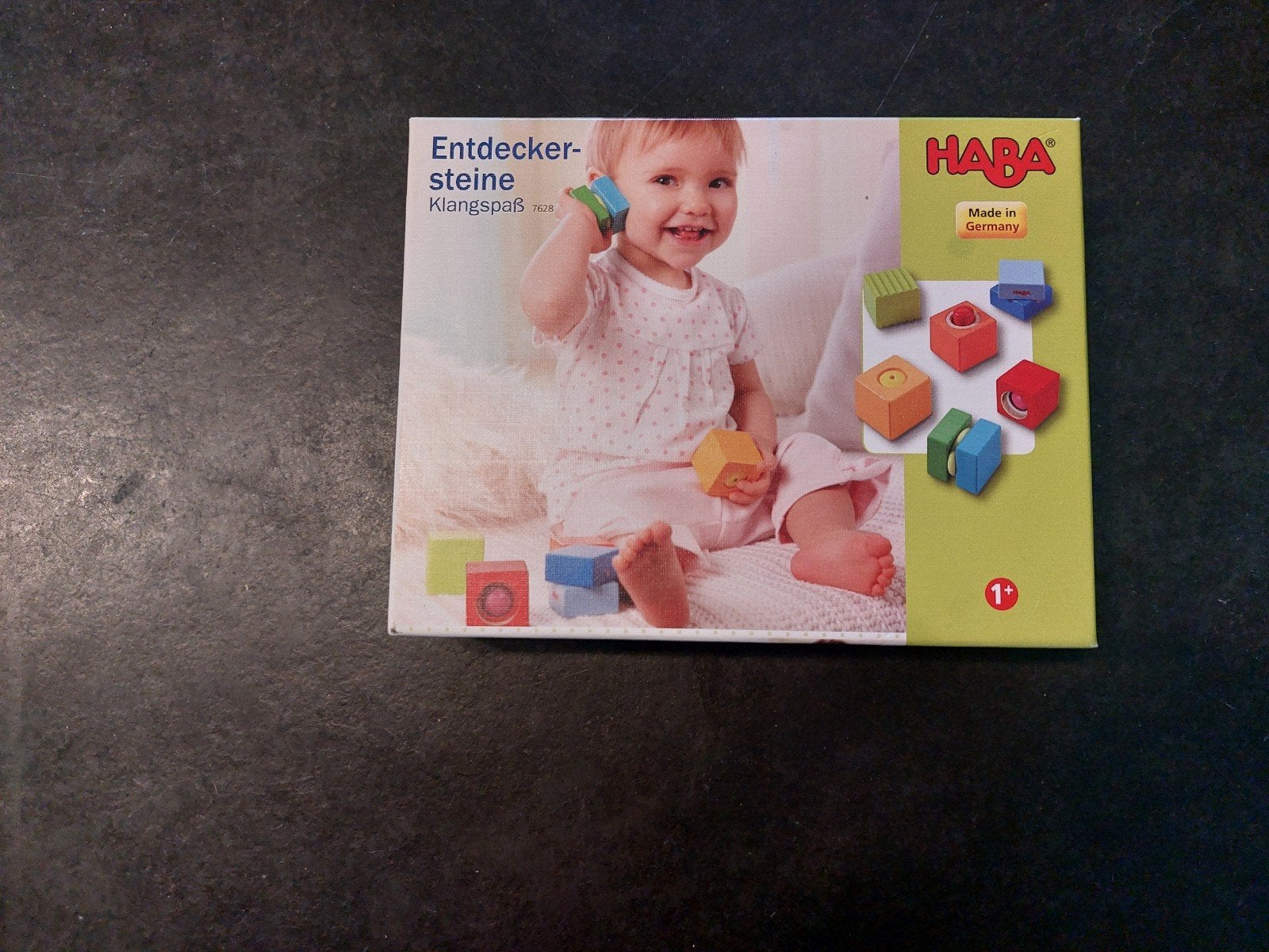 HABA Ontdekker-steine Klankspaß, 6 zintuiglijke blokken, Kinderen en Baby's, Ophalen of Verzenden, Zo goed als nieuw, Overige typen