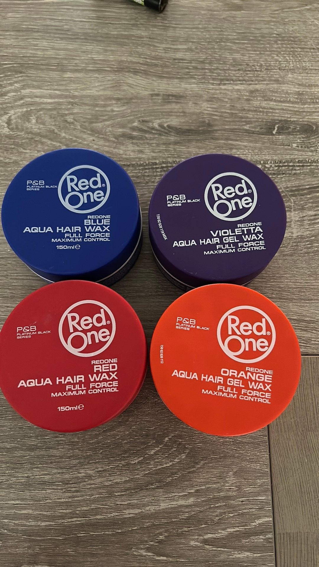 50 potjes red one, Ophalen, Zo goed als nieuw, Overige typen