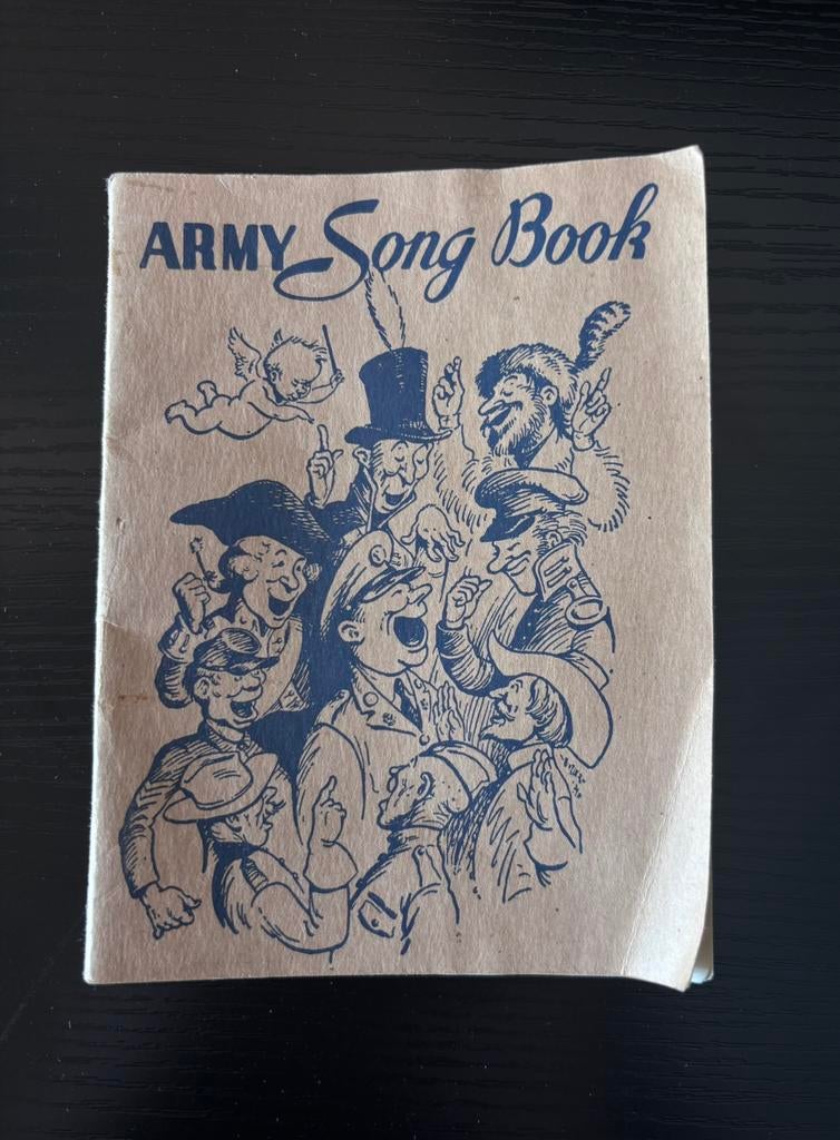 US WW2 Army Song Book - 1941, Verzamelen, Militaria | Tweede Wereldoorlog, Ophalen of Verzenden, Amerika, Boek of Tijdschrift