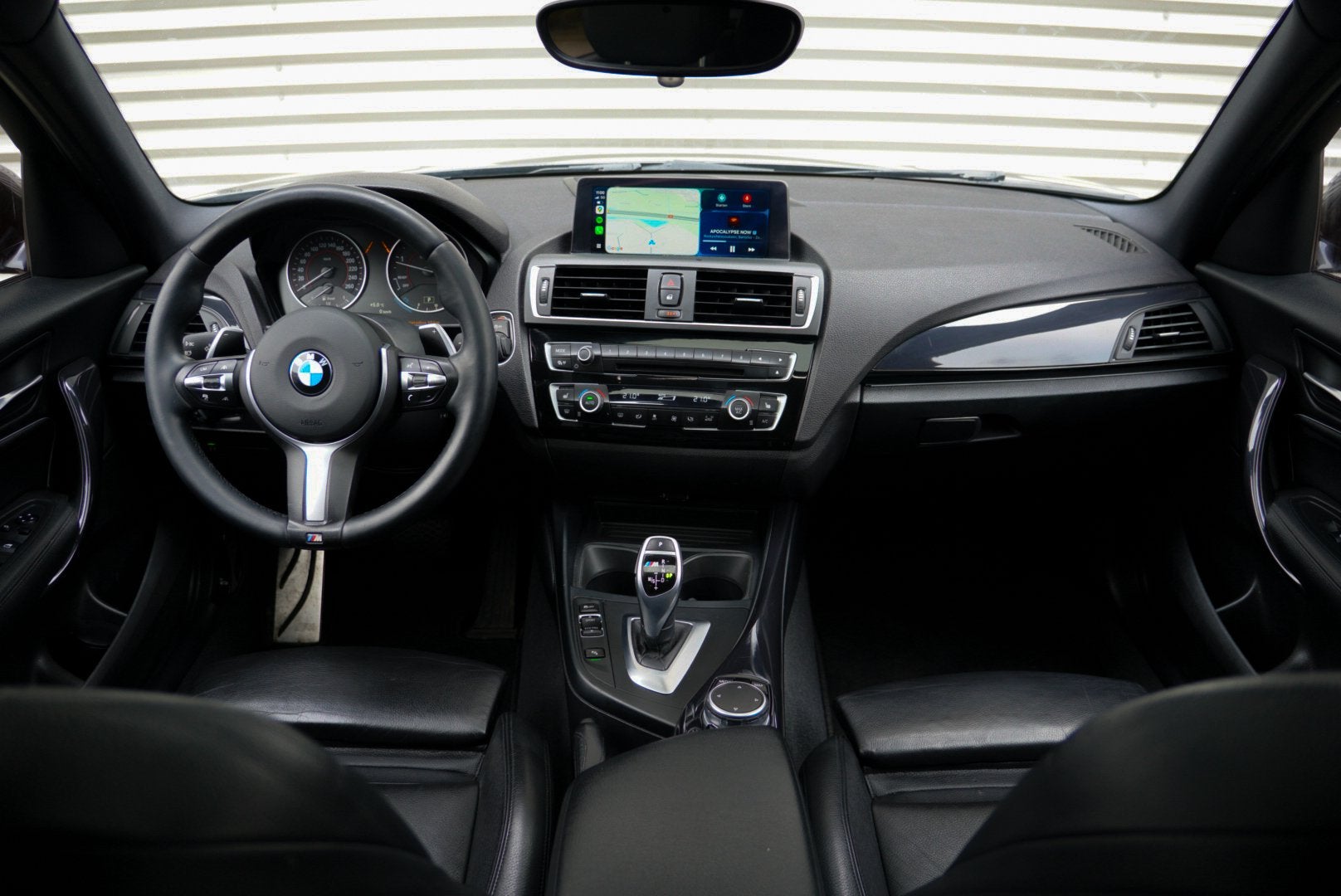 BMW 1-Serie 125d M-Sport Shadow |Vol opties| ACC/Schuifdak, Auto's, Automaat, 1995 cc, Zwart, 4 cilinders