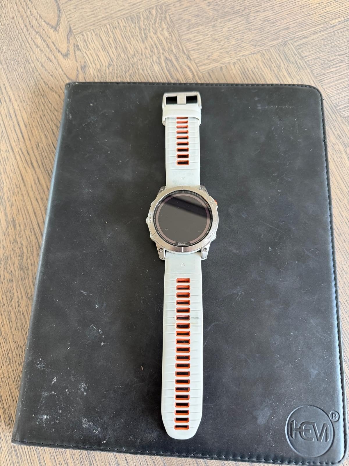 Garmin fenix 7, 51 mm Saphir solar wit, Ophalen of Verzenden, Zo goed als nieuw, Wit, Android