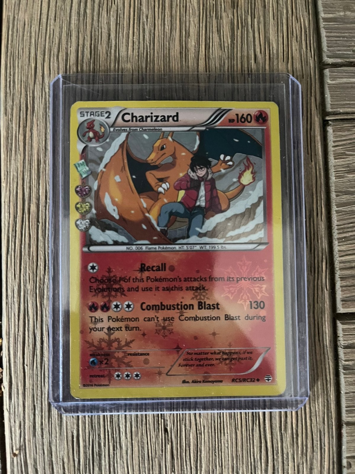Charizard RC5/RC32 Engels  - Near Mint (NM), Ophalen of Verzenden, Zo goed als nieuw, Losse kaart, Foil