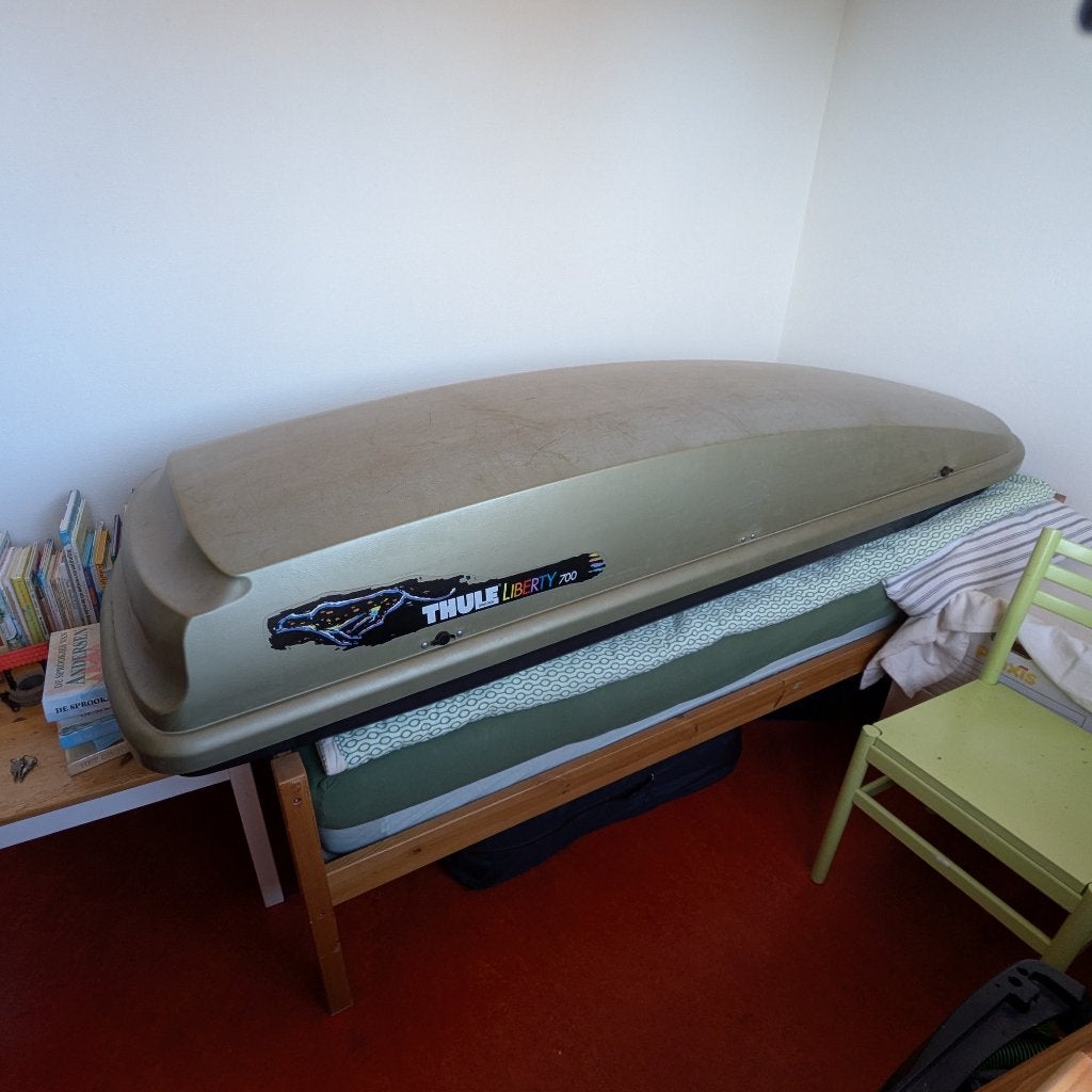 Dakkoffer Thule Liberty 700, Auto diversen, Ophalen, Gebruikt