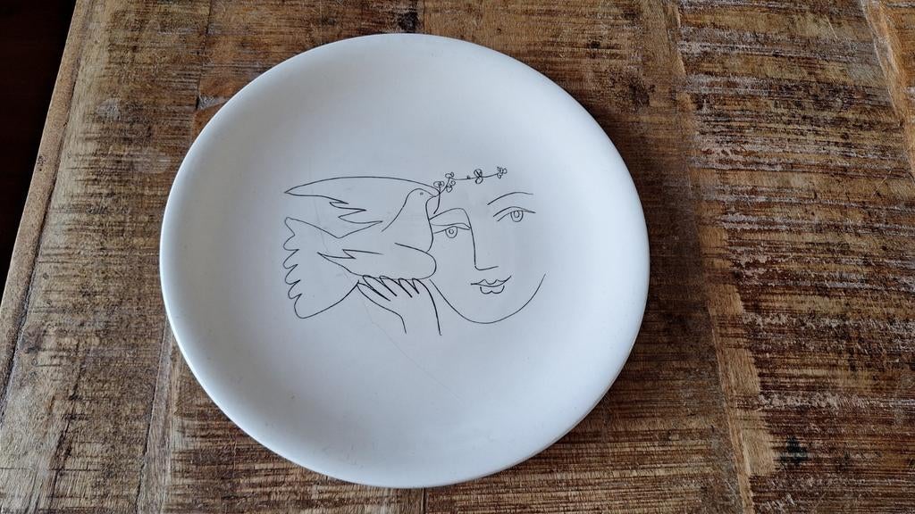 Picasso bord, zie foto's, Ophalen of Verzenden