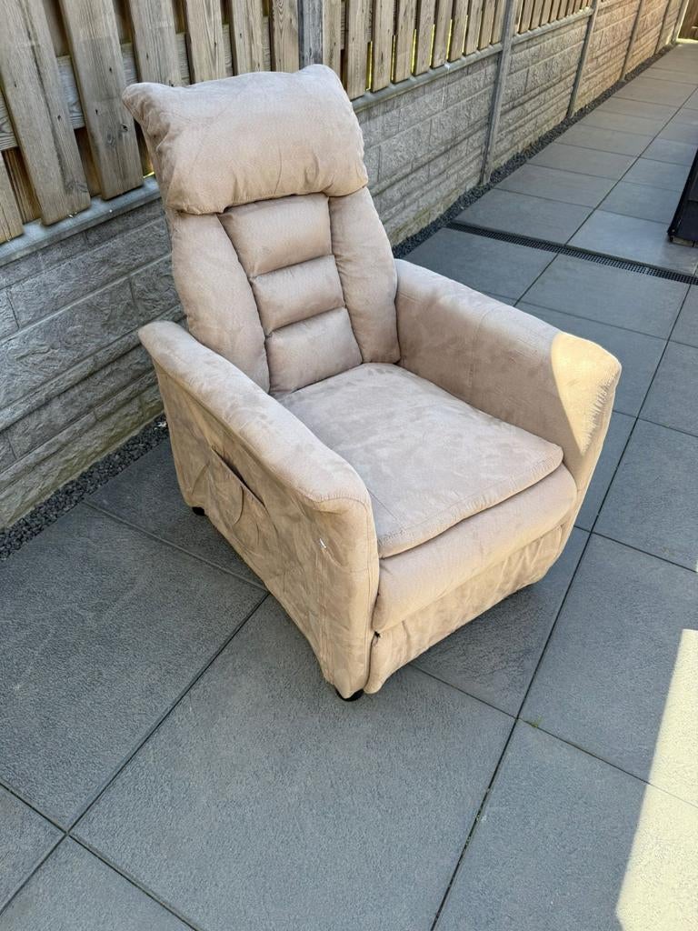 Nieuwe Handmatig Verstelbare Relaxstoel, Ophalen, Modern comfort, Nieuw, 75 tot 100 cm