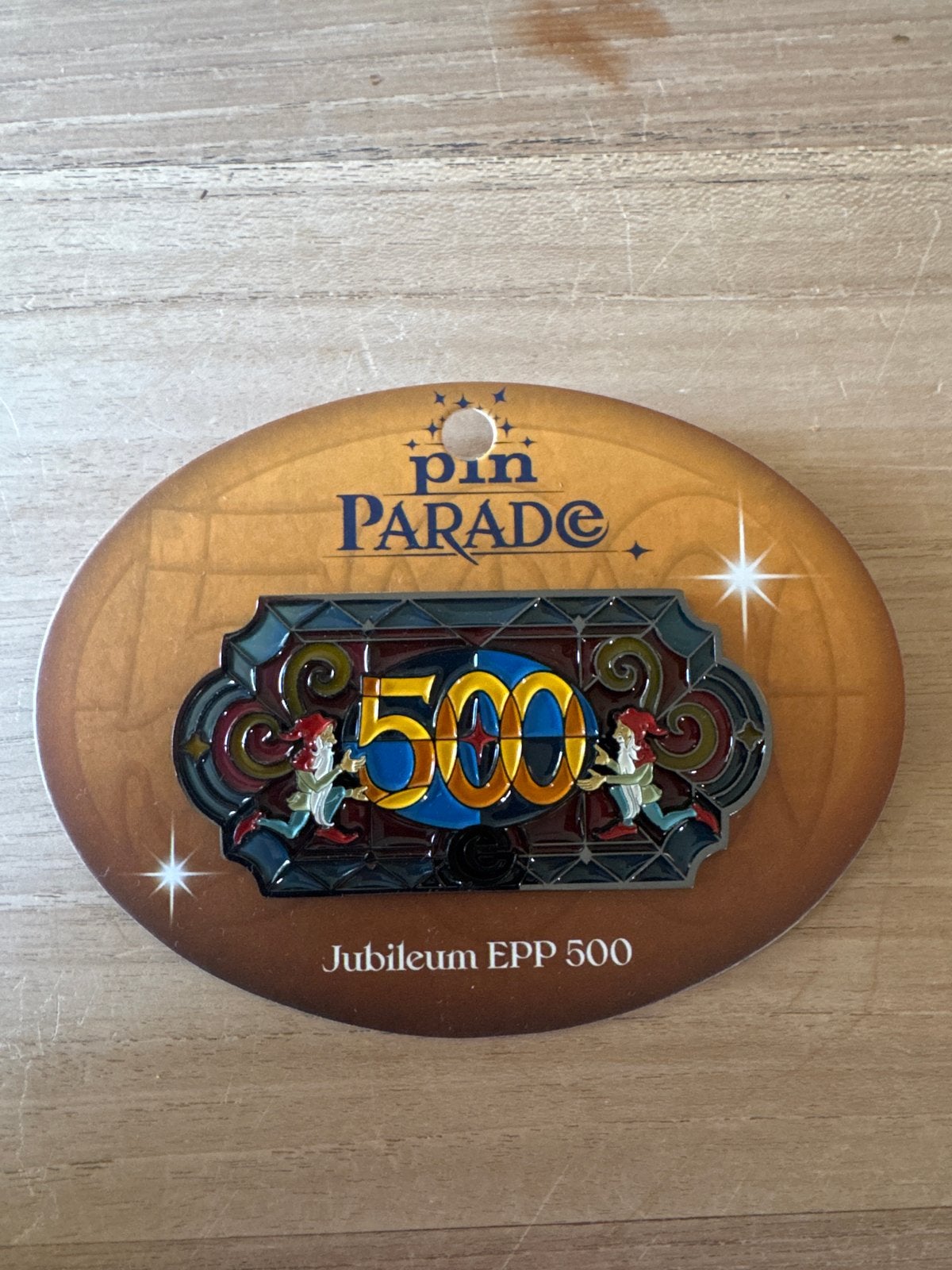 Efteling Pin Parade Jubileum EPP 500 Pin, Ophalen, Nieuw, Button of Speldje