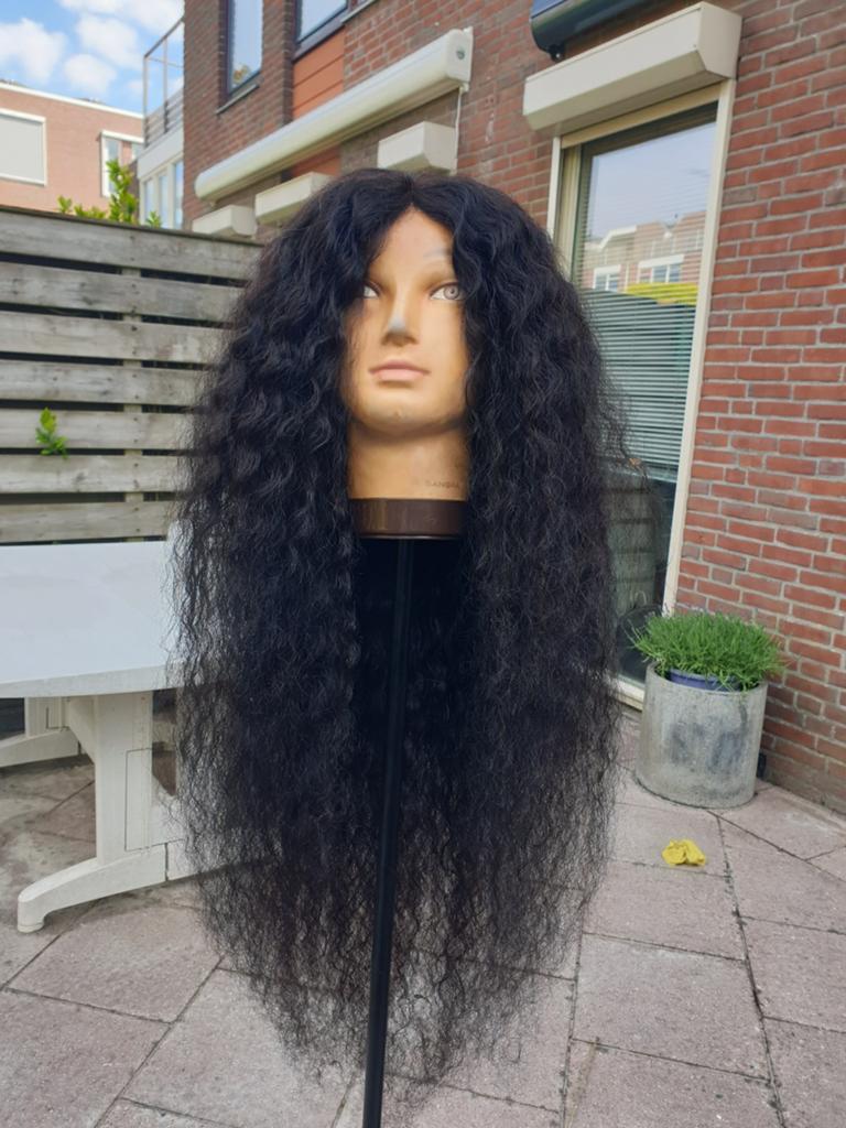 100% Real Remy human hair wig/Echt haar pruik, Sieraden, Tassen en Uiterlijk, Uiterlijk | Haarverzorging, Ophalen of Verzenden