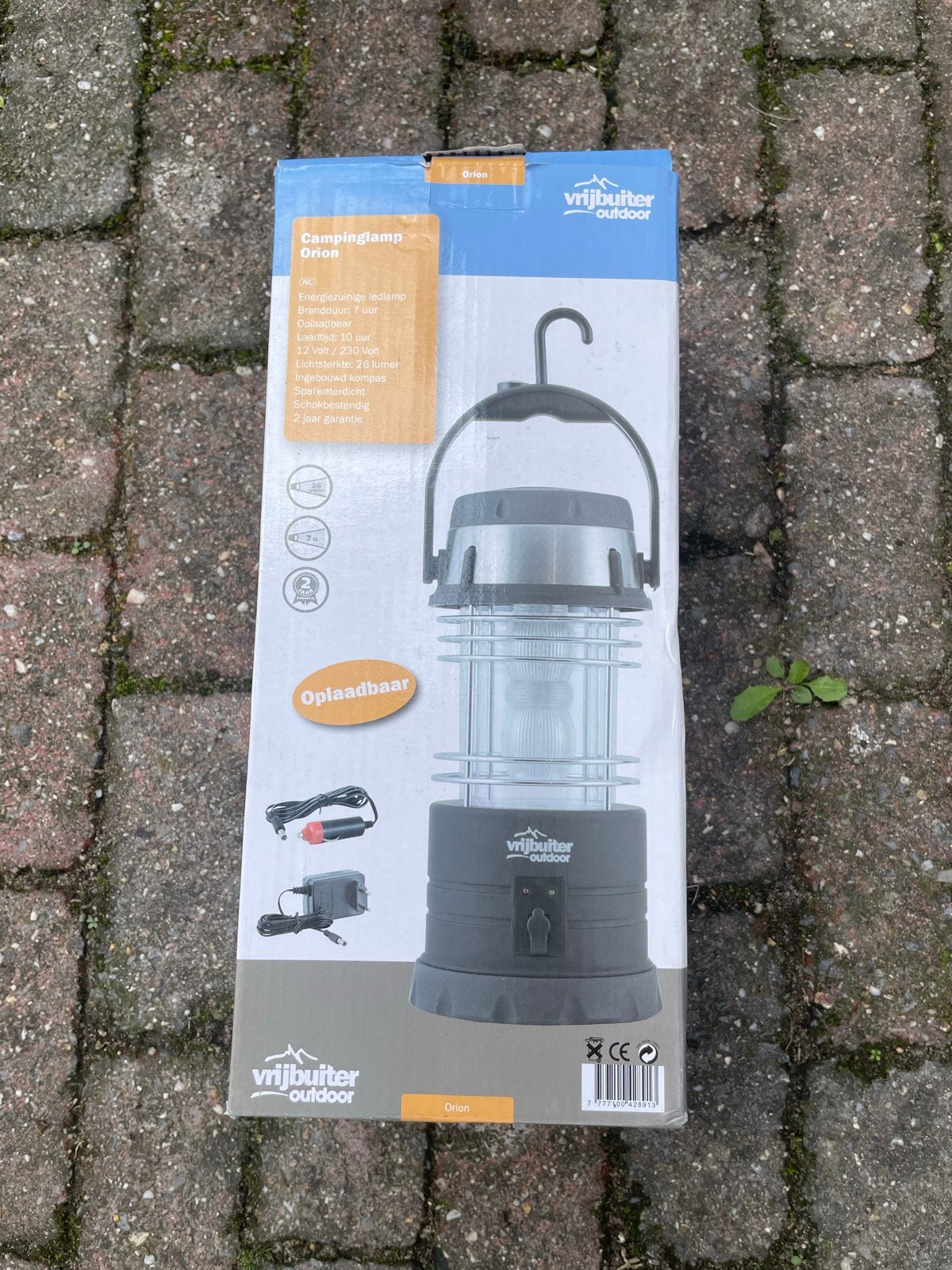 Vrijbuiter Outdoor Campinglamp Orion - Oplaadbaar, Ophalen of Verzenden, Nieuw