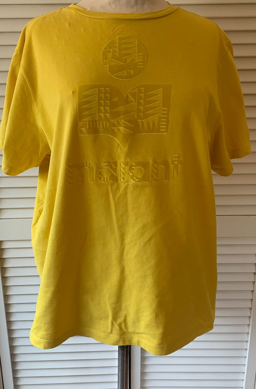 Isabel Marant shirt mt L, Geel, Maat 42/44 (L), Ophalen of Verzenden, Zo goed als nieuw