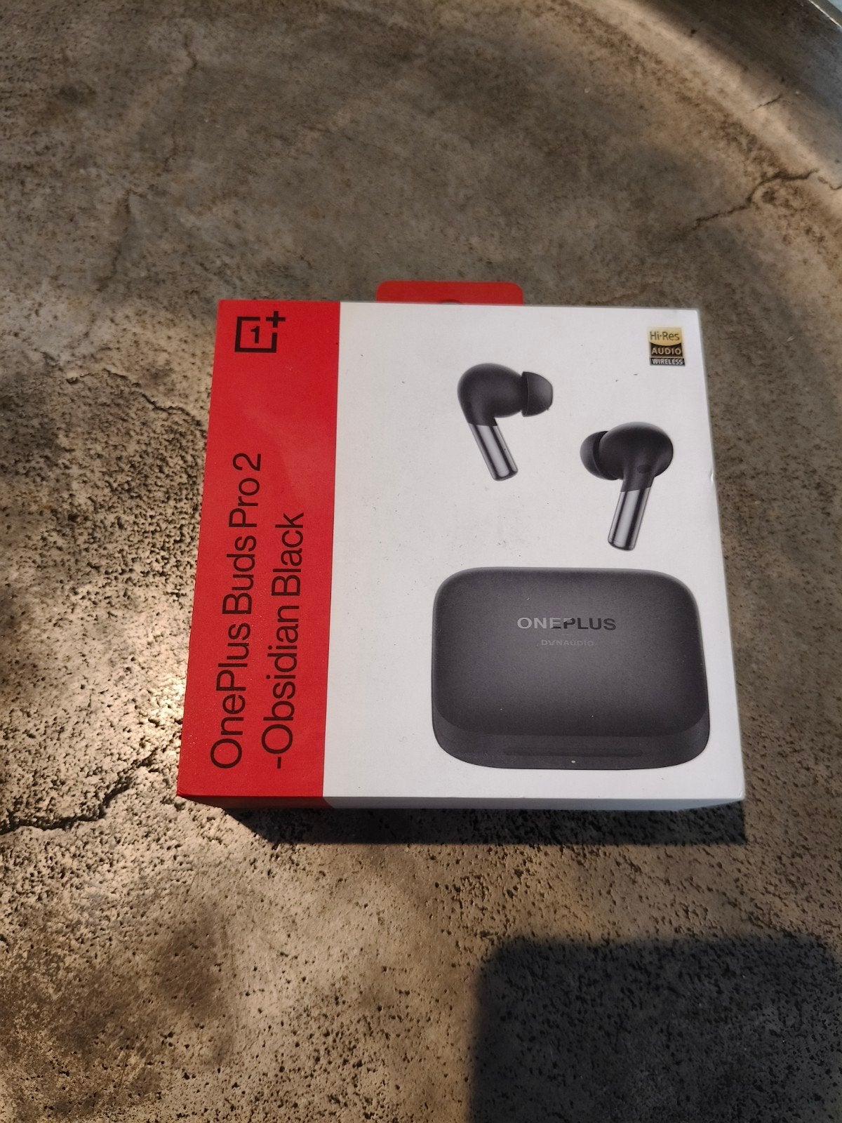 OnePlus Buds Pro 2 - Obsidian Black (Dynaudio) - Compleet!, Microfoon, Zwart, In gehoorgang (in-ear), Ophalen of Verzenden