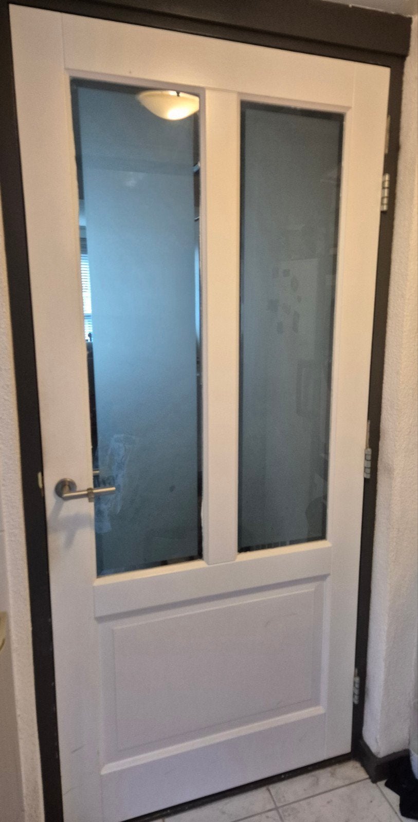 glasdeur, Gebruikt, Deurkozijn, 150 tot 225 cm, Hout