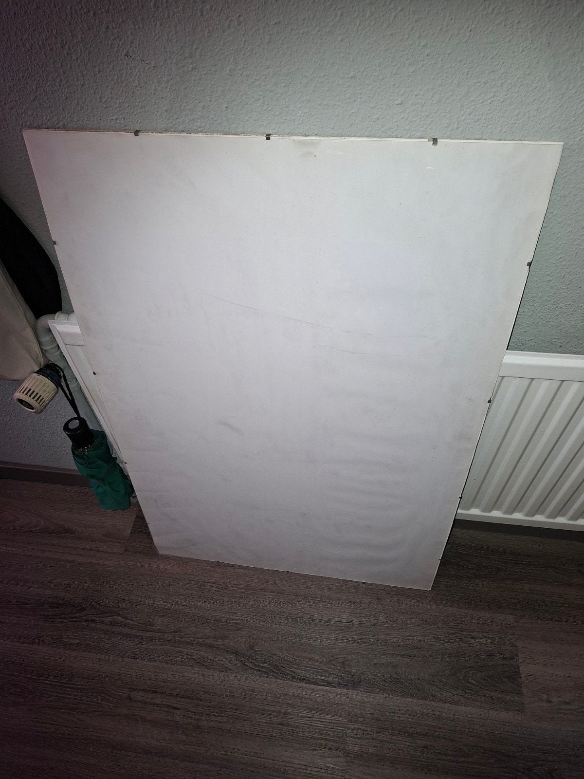 Grote witte lijst zonder glas, Huis en Inrichting, Woonaccessoires | Lijsten, Gebruikt, Ophalen of Verzenden, 75 cm of meer, 50 tot 75 cm