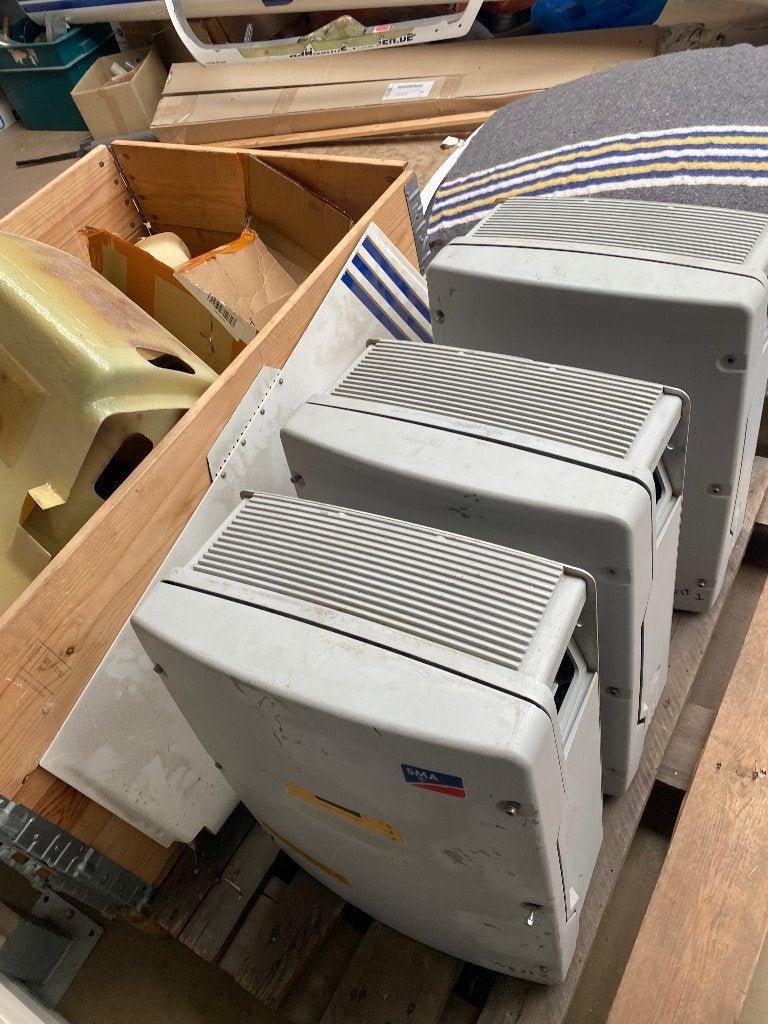 Omvormers SMA SMC 7000HV 7KW 3 stuks, Doe-het-zelf en Verbouw, Ophalen, Gebruikt, Overige typen, 200 wattpiek of meer