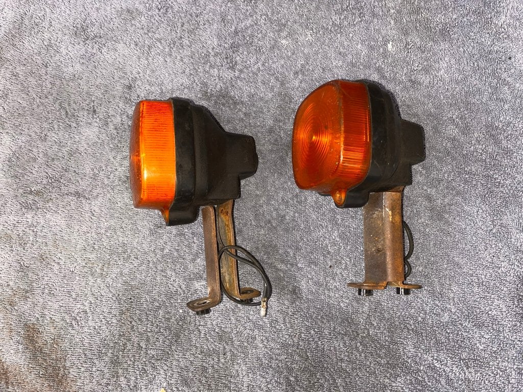 Originele Stanley knipperlichten Honda MT met beugels, Ophalen of Verzenden, Honda, Stanley, Honda