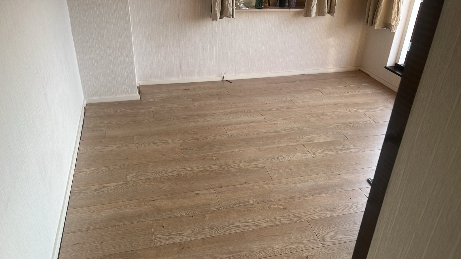 Kliklaminaat 16m2 gratis op te halen, Huis en Inrichting, Ophalen, Gebruikt, 10 tot 25 m², Laminaat