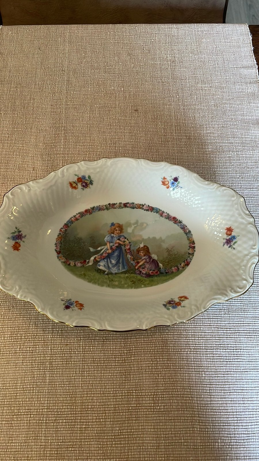 Oude schaal van bavaria porselein, Ophalen of Verzenden