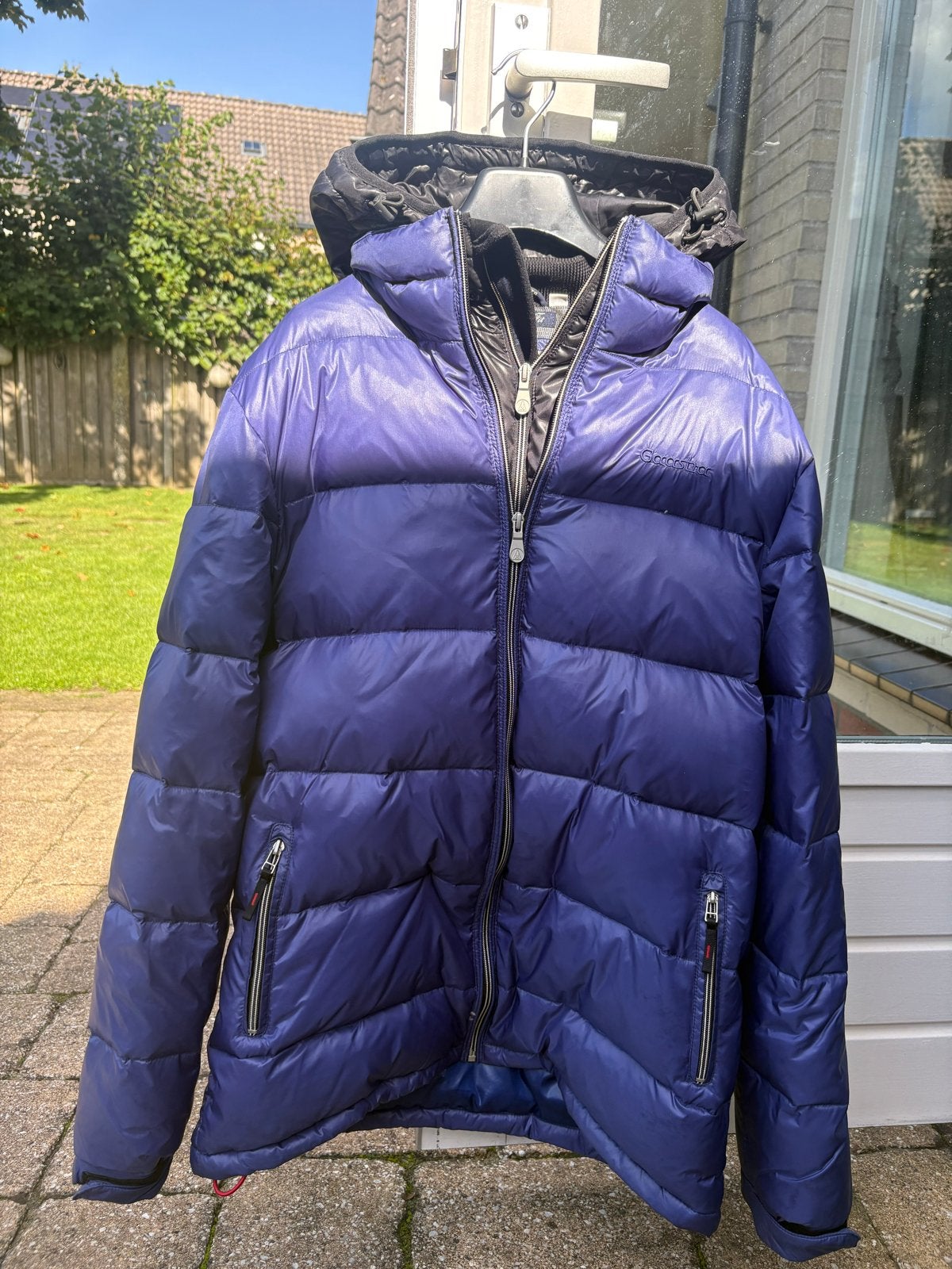 Gaastra donsjack heren - Maat L, Kleding | Heren, Ophalen of Verzenden, Zo goed als nieuw, Maat 52/54 (L), Blauw