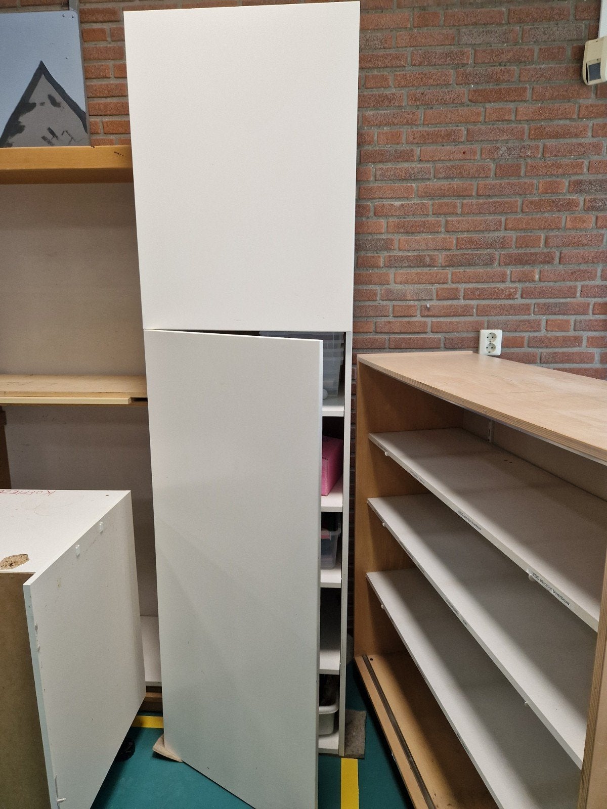 IKEA KNOXHULT Hoge Kast - Wit (60x31x228 cm), Ophalen, Gebruikt