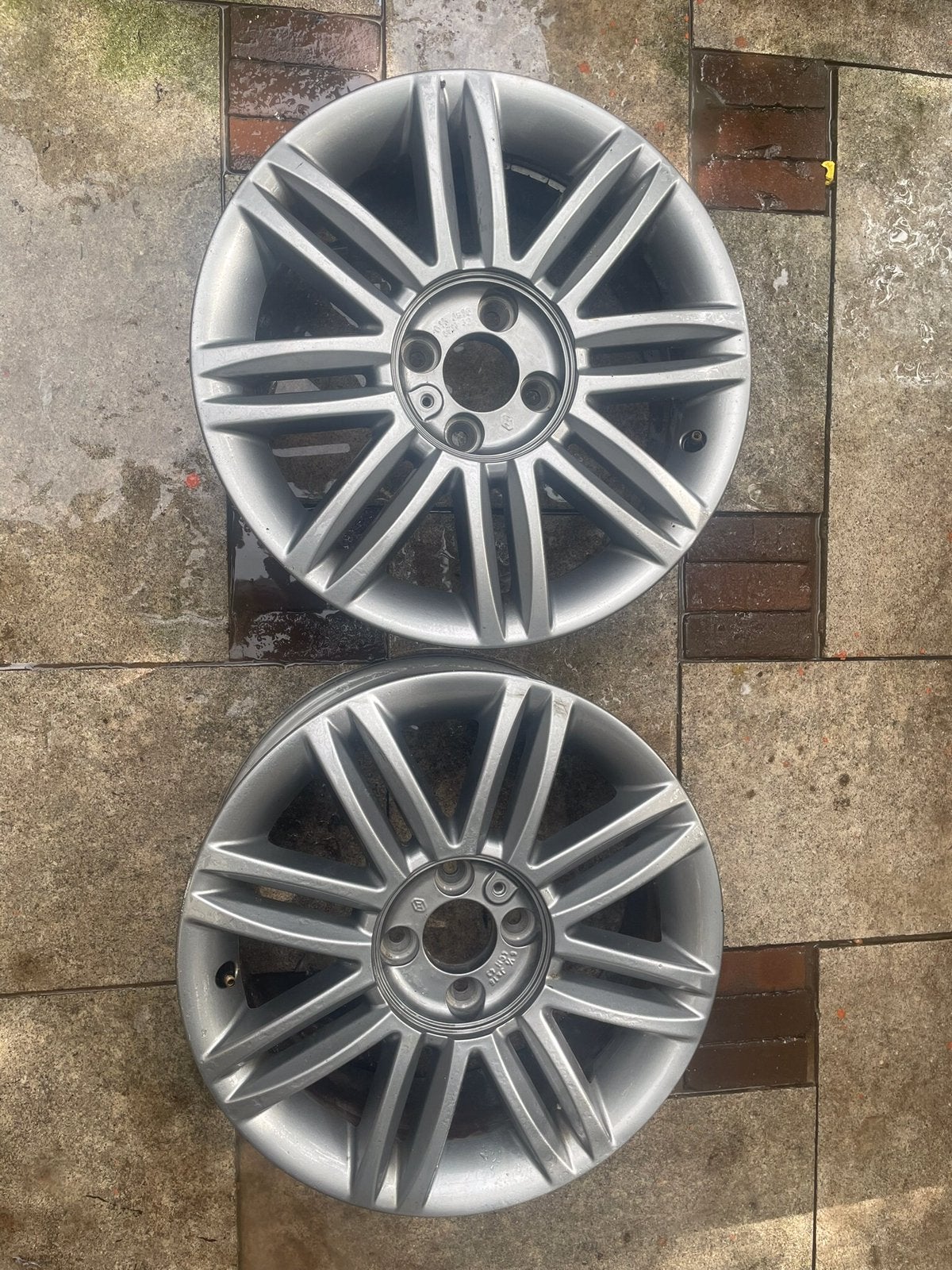 Renault lichtmetalen velgen 16 inch Set van 2 Clio 3, Ophalen, 16 inch, Banden en Velgen, Nieuw