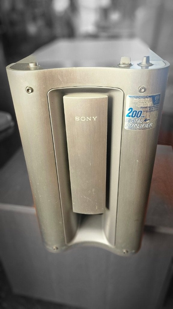 ACTIVE * SONY SUBWOOFER * SA WMS835 * 5 METER KABEL, Gebruikt, Subwoofer, Ophalen of Verzenden, Sony