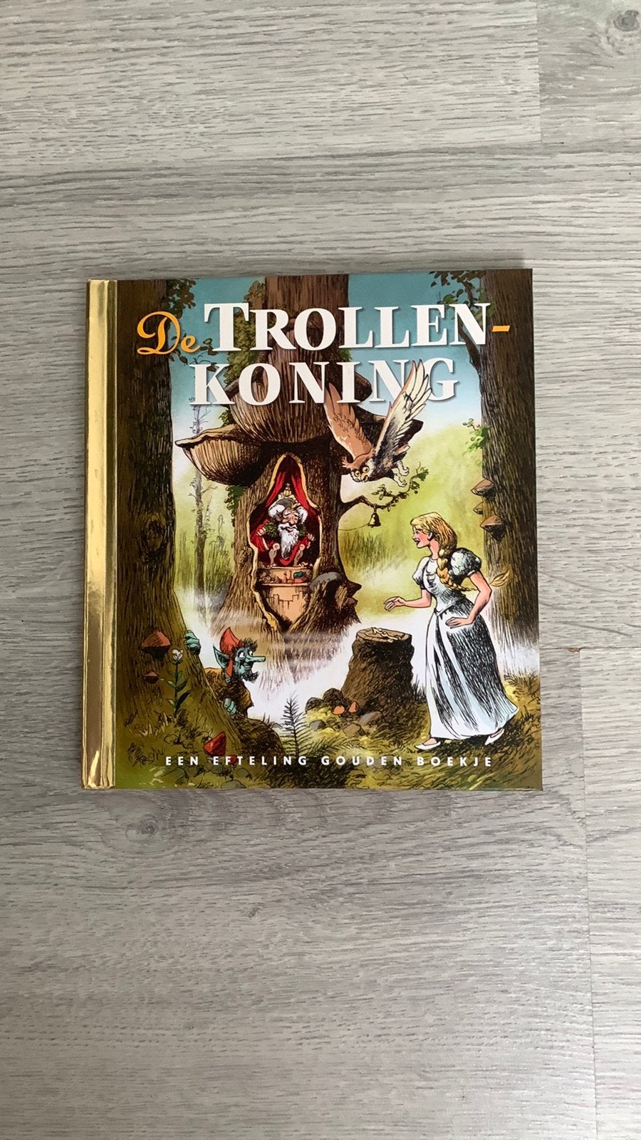 Efteling gouden boekje - De Trollenkoning, Ophalen of Verzenden, Zo goed als nieuw