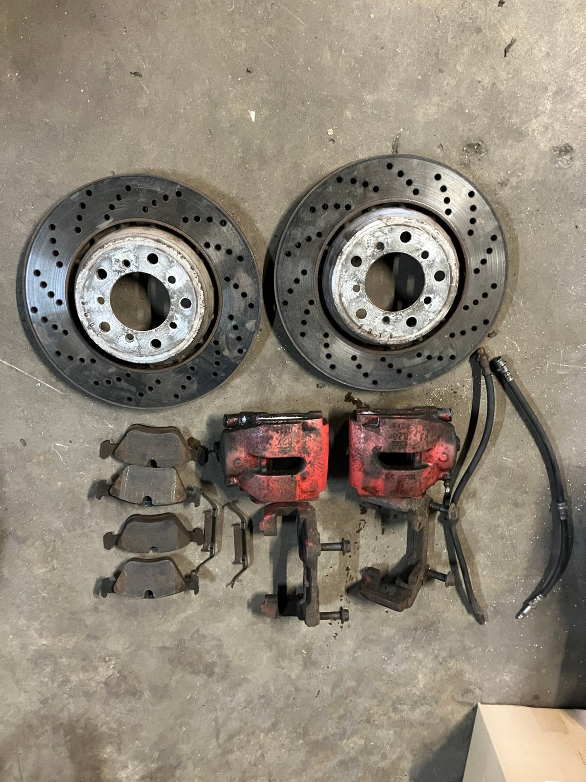 BMW e46 m3 remmenset vooras, Ophalen, BMW
