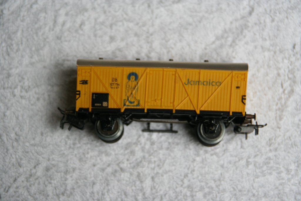 Marklin HO 4509 Jamaica bananenwagon type2 DB (6.2), Hobby en Vrije tijd, Modeltreinen | H0, Wisselstroom, Gebruikt, Wagon, Ophalen of Verzenden