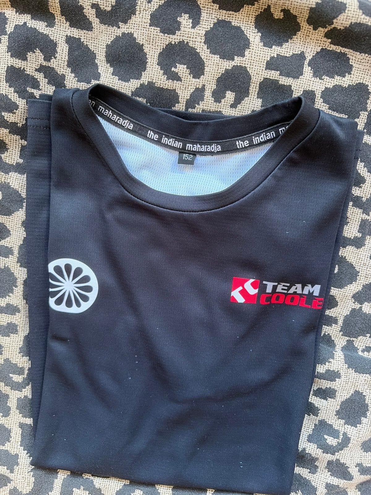 Zwart sportshirt Team Coolen, Ophalen, Gebruikt, Jongen of Meisje