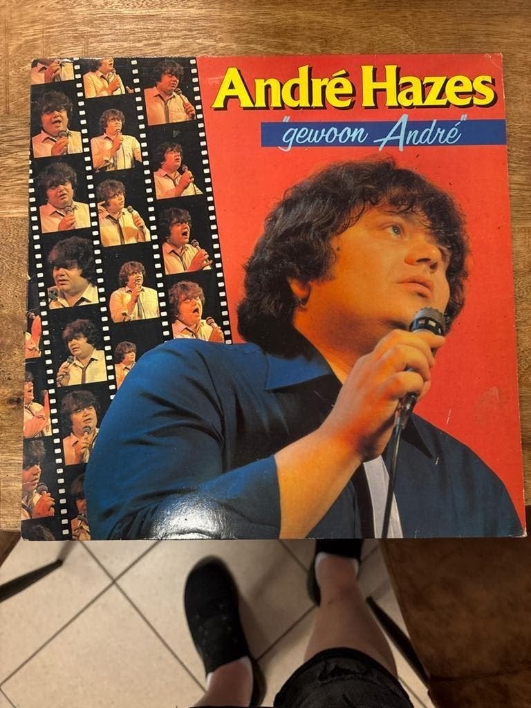 André Hazes - Gewoon André LP (1981), Ophalen of Verzenden, Gebruikt, 12 inch, Levenslied of Smartlap