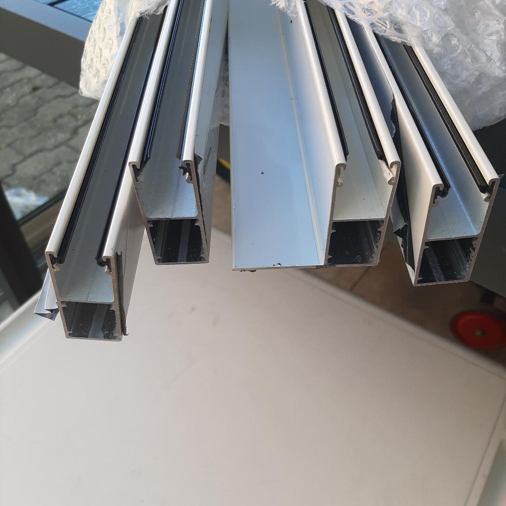 rolluik geleiders, Doe-het-zelf en Verbouw, Rolluiken, Ophalen, Wit, Minder dan 100 cm
