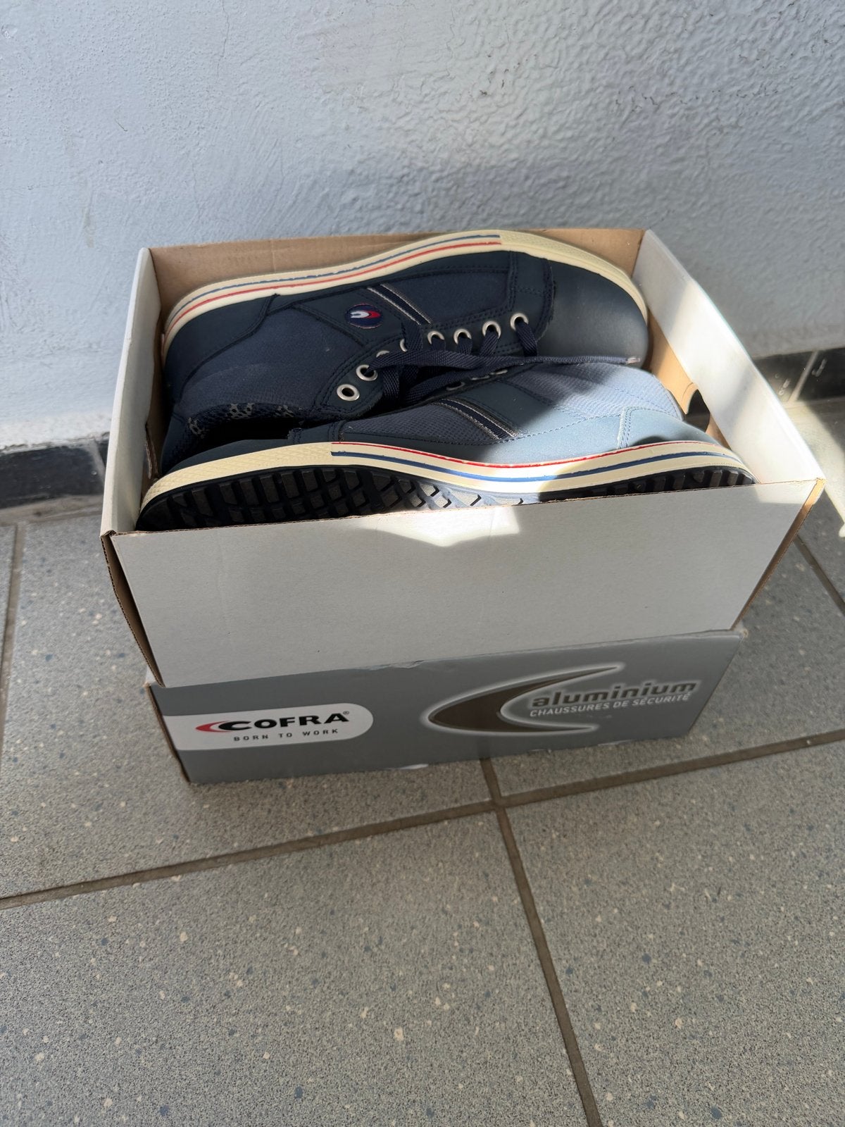 COFRA Aluminium Veiligheidsschoenen Maat 43, Ophalen, Nieuw