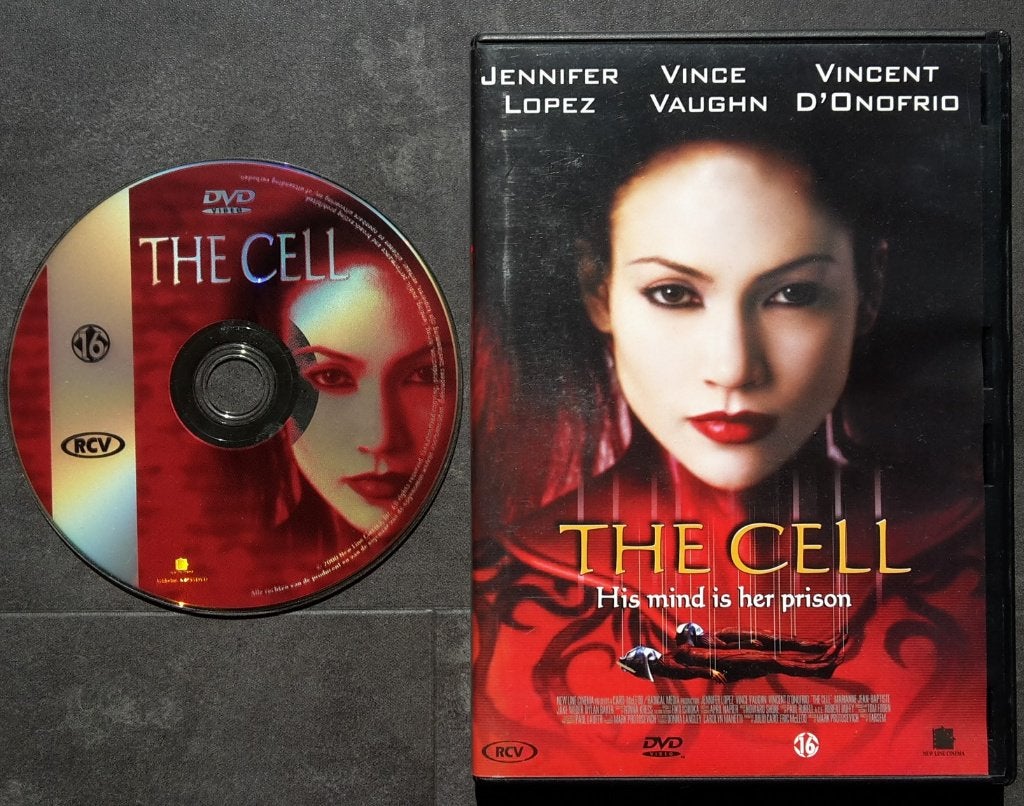 DVD - The Cell - Jennifer Lopez Thriller Film, Engels, Vanaf 16 jaar, Nederlands, Actiethriller