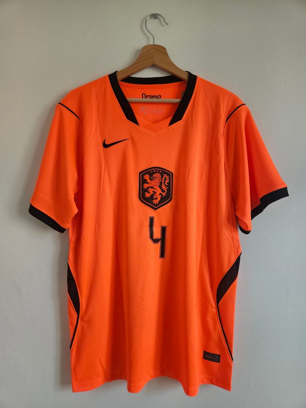 Nederland Shirt Virgil Van Dijk. WK 2026 Voetbalshit. Maat L, Ophalen of Verzenden, Nieuw, Oranje