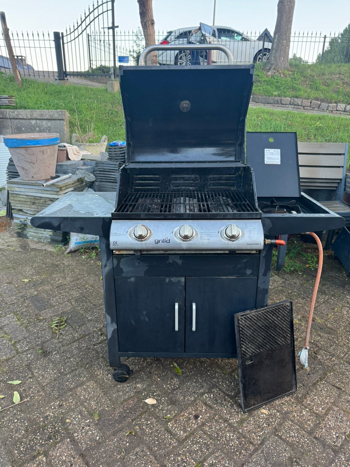 Garth living gas bbq, Ophalen, Gebruikt