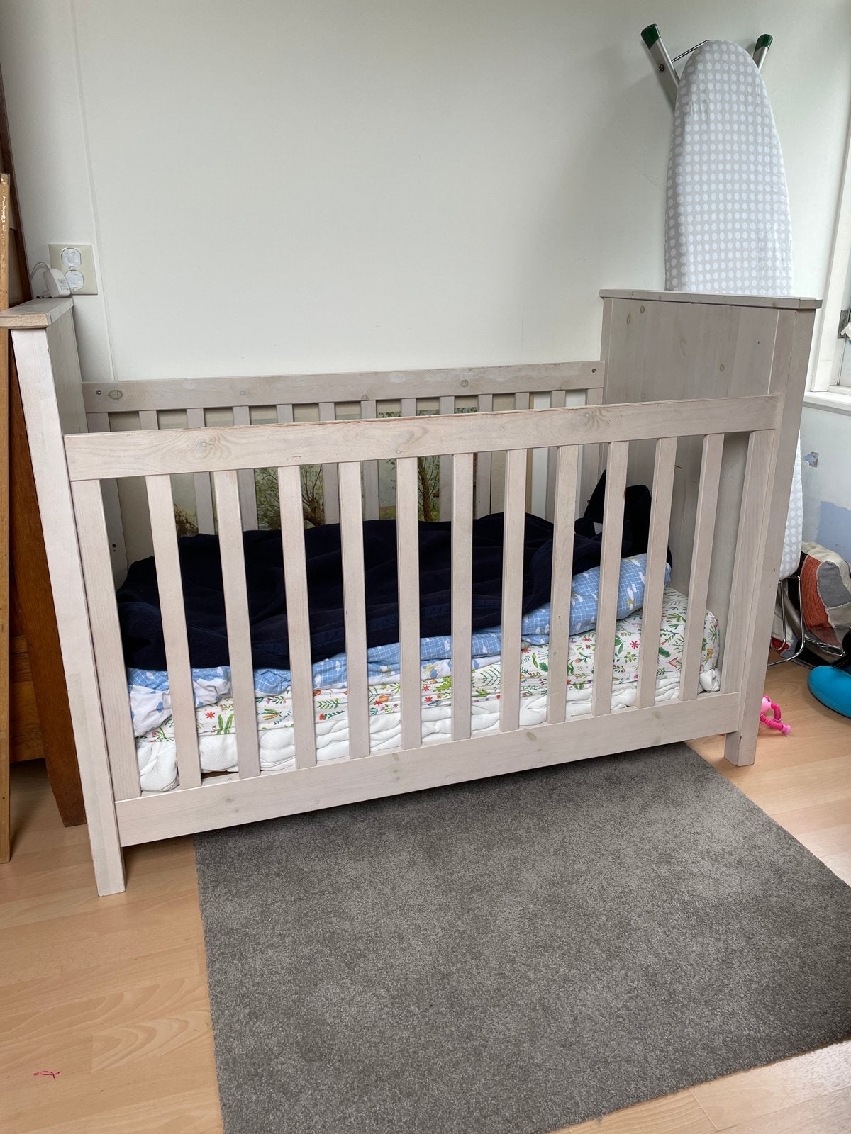 Kinderledikantje - Gebruikt, nog prima voor een volgende, Kinderen en Baby's, Babywiegjes en Ledikanten, Ophalen, Gebruikt, Ledikant