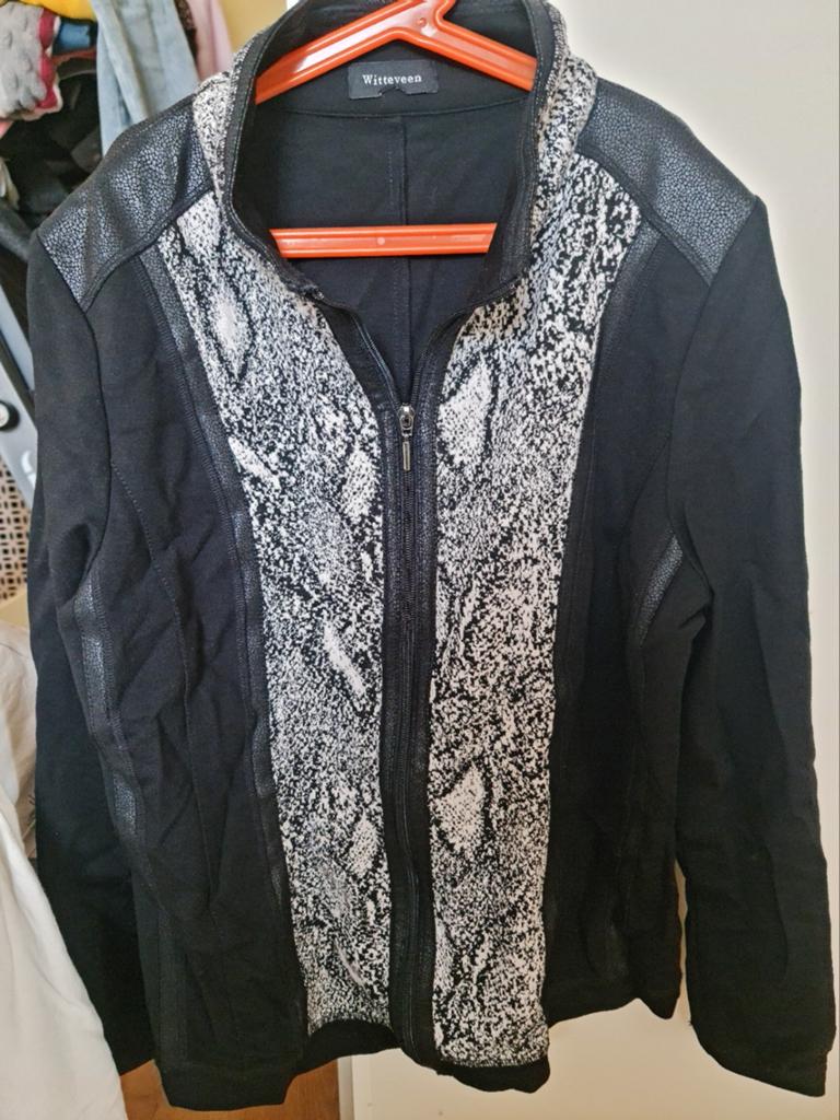 Jasje /vest  van witteveen maat 38/40, Ophalen of Verzenden, Zo goed als nieuw, Maat 38/40 (M), Zwart